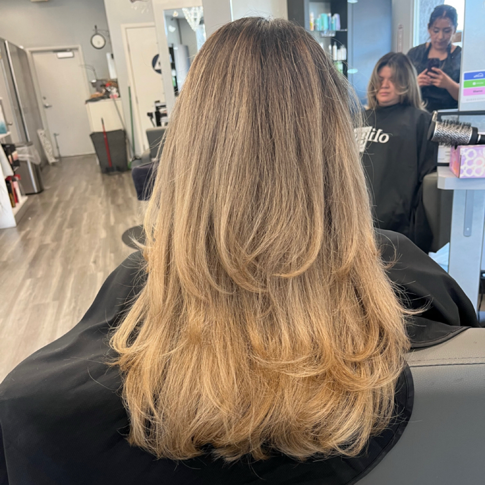Haircut And Style at Karina Rubalcava in Gilroy, CA