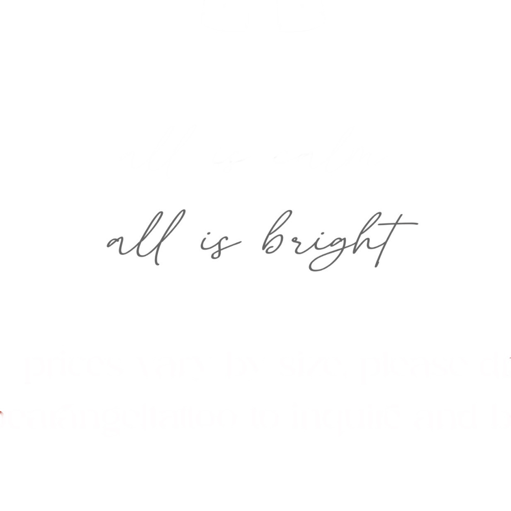 All Is Bright