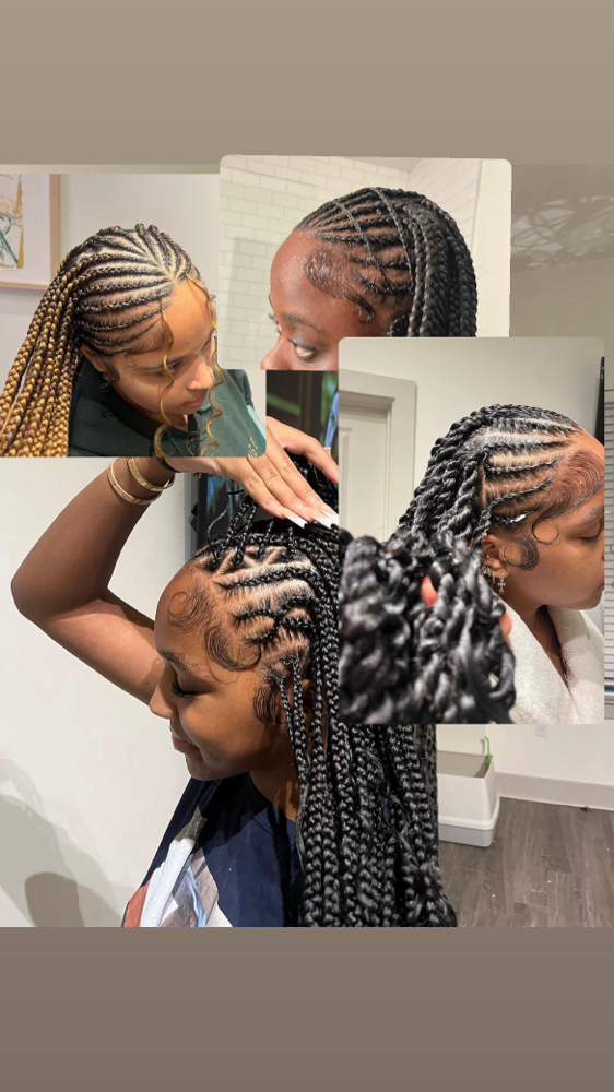 fulani/tribal braids