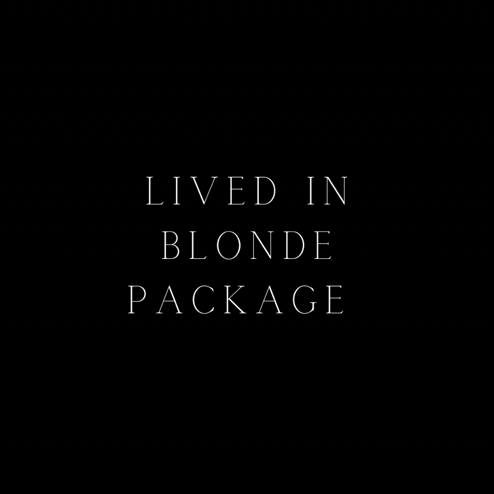 Lived In Blonde Package