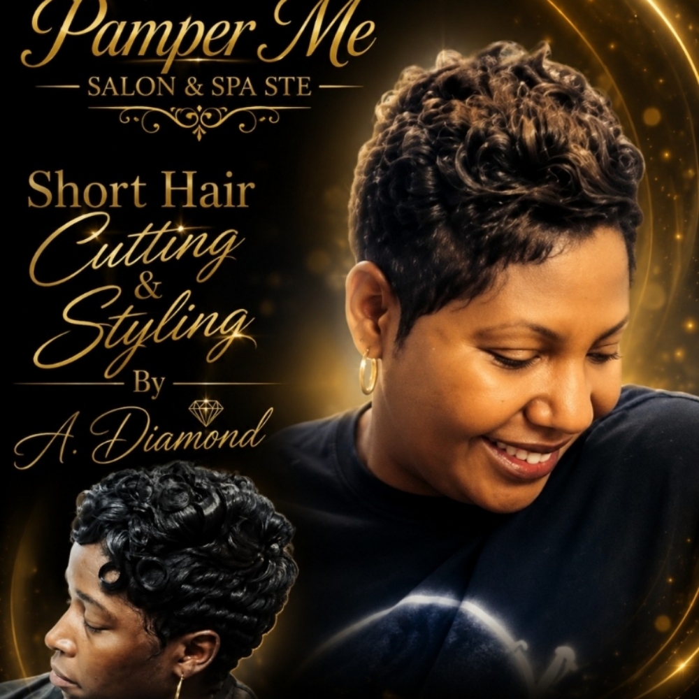 Pixie Cut & Style at Pamper Me Salon & Spa Ste in Georgia, GA