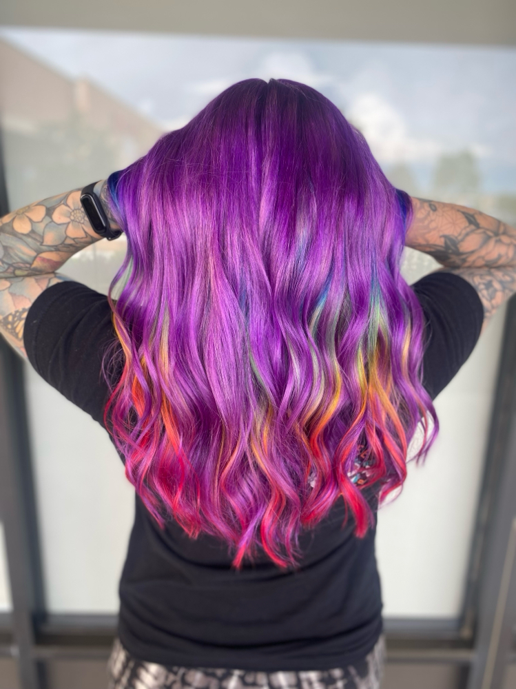 Vivid Touchup & Haircut