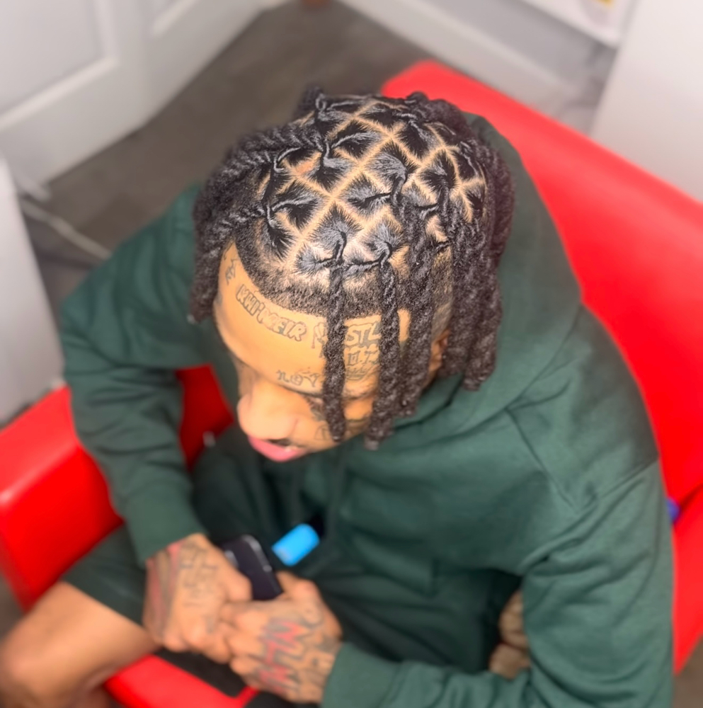 Retwist Up To 50 Locs at Touched by Diana in Hawthorne, CA