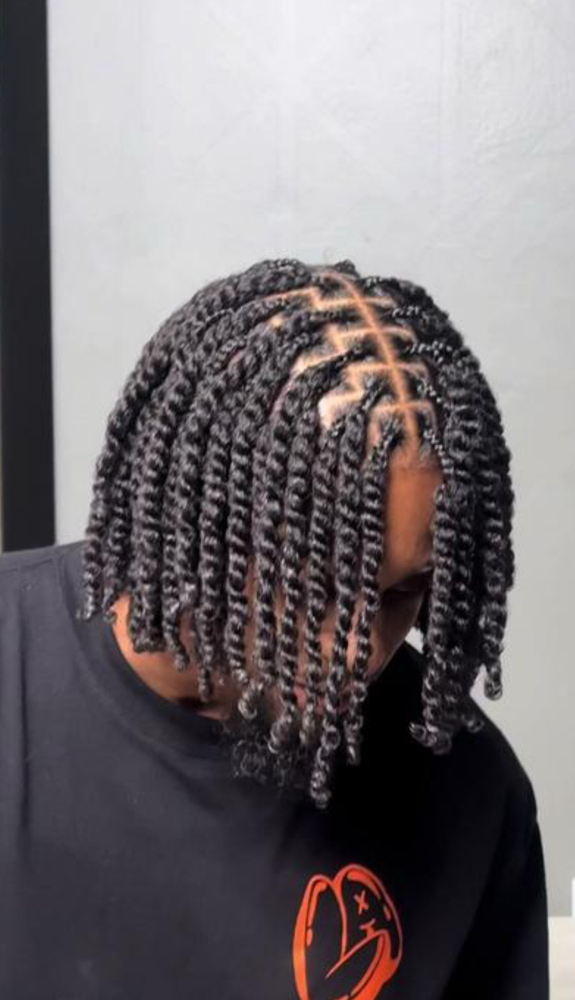 2 STRAND TWIST FOR MEN