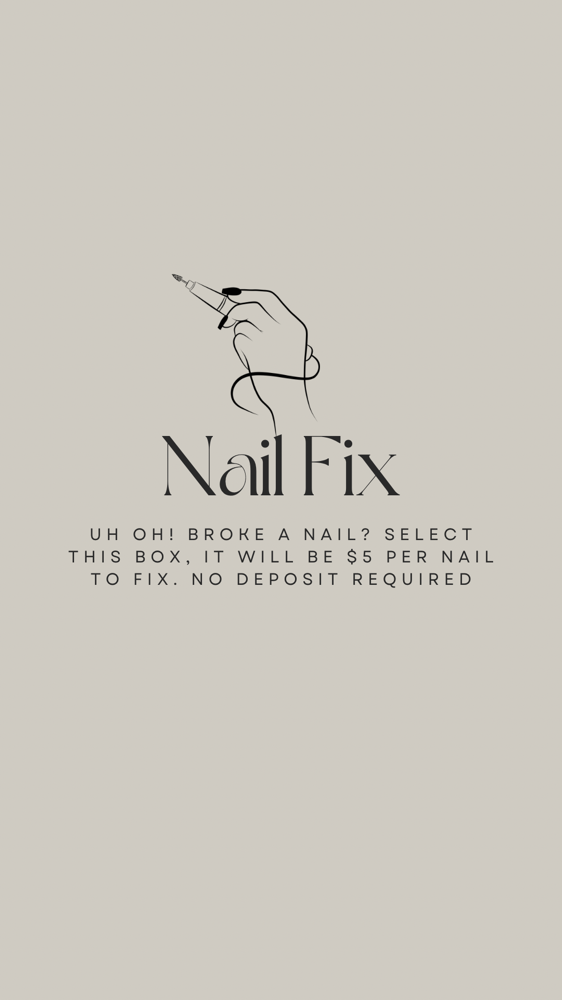 Nail Fix ( Per Finger)