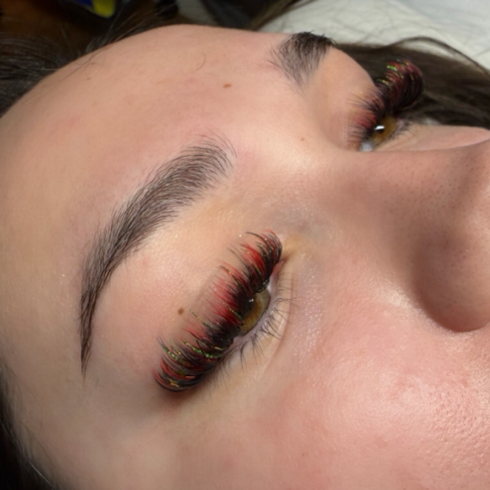 Custom Full Set Lash Extensions at M. Radford Esthetics in Bremerton, WA