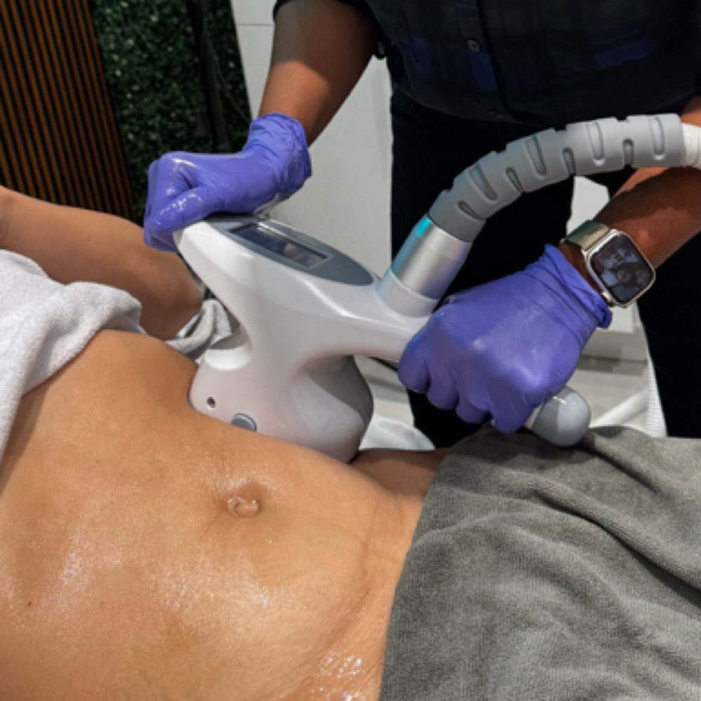 E.M.S sculpting at Beauty Enhancer Esthetic Lounge in Franklin Square, NY