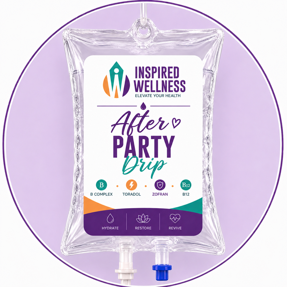 The After Party Drip 🍾 at Inspired Wellness in Hallandale Beach, FL