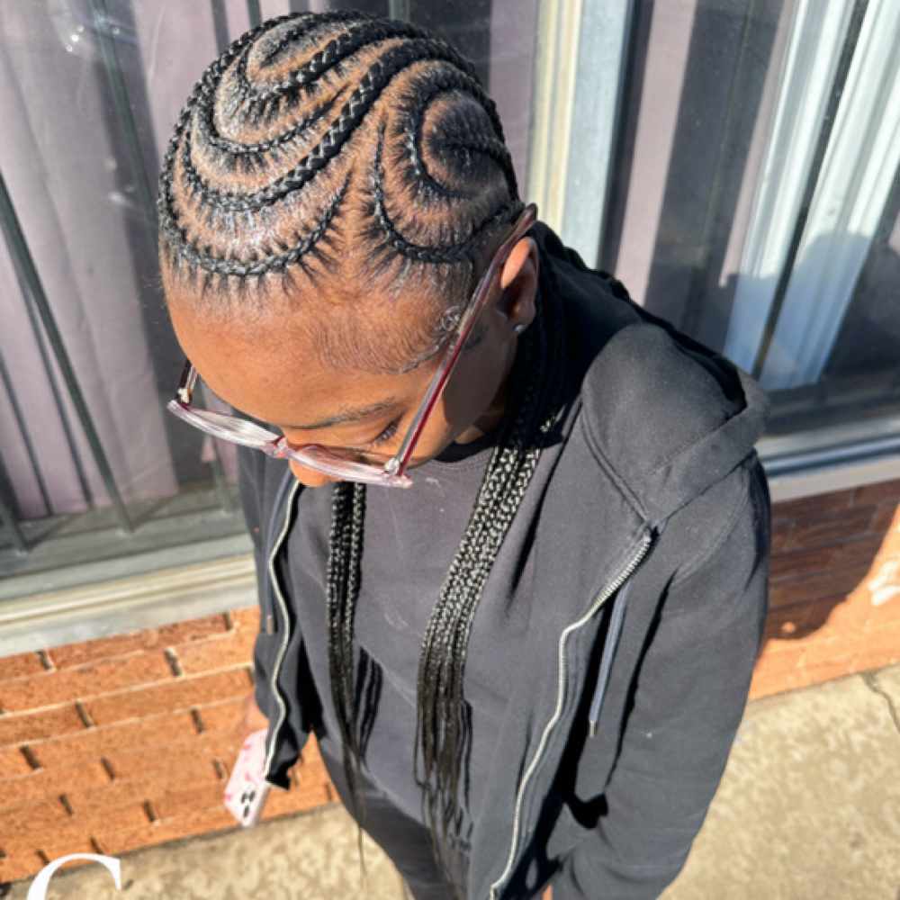 Designed Stitch (Hair Provided)