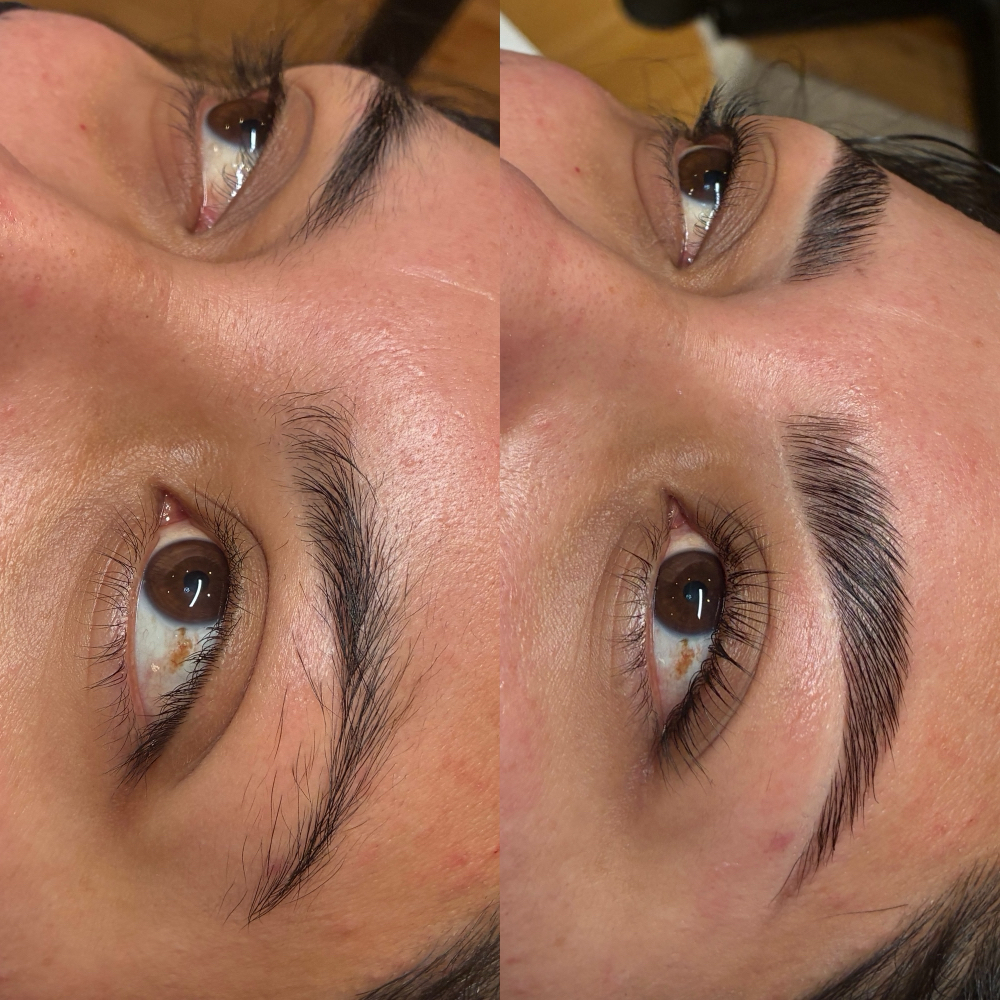 Brow Lami&Lash Lift-WAX AND TINT at Blossom Brows & Beauty in Tustin, CA