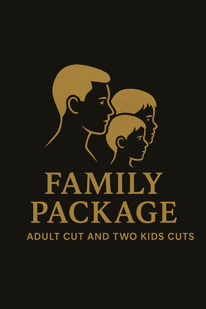 Adult Haircut | 2 Kids Haircuts