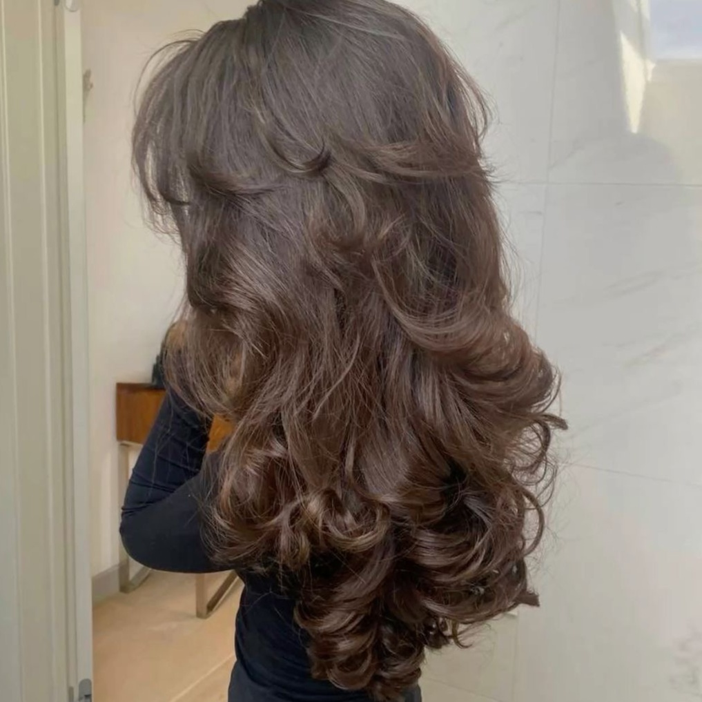 Blow out and Haircut at Millennium 2000 in South Gate, CA