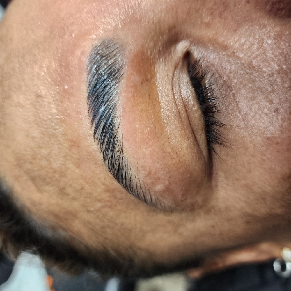 eyebrowns henna and laminatet at Frida's Hair Salon LLC. in Raleigh N.C, NC