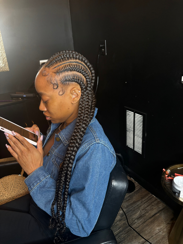 Feed In/ Stitch Braids  6-20