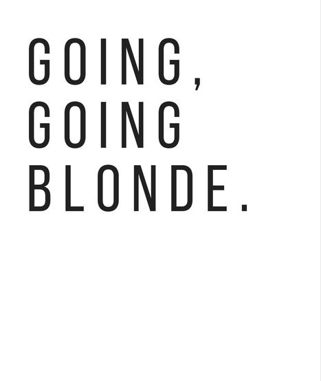 Platinum Blonde Color