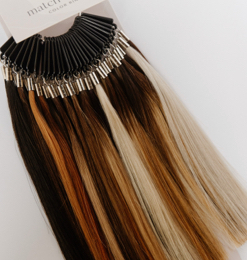 V-lights (add on to K-tips) at HairByBailey in Orange, TX