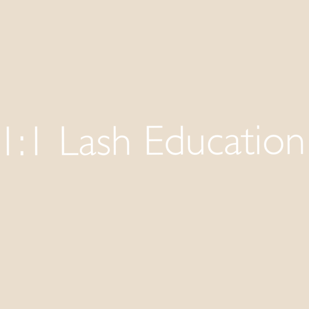 1:1 Lash Training