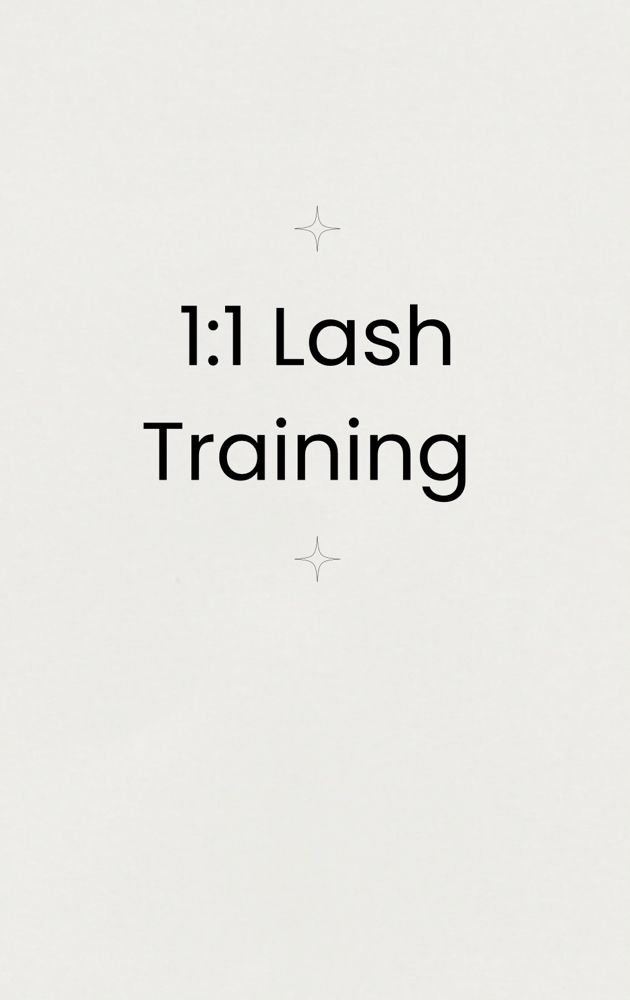 1:1 Lash Training