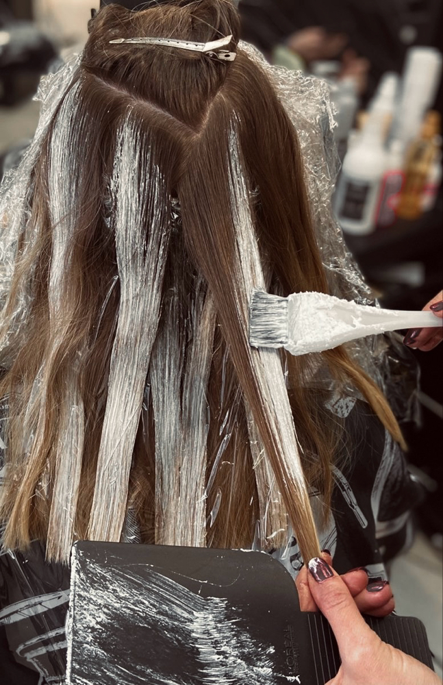 balayage / foiliage