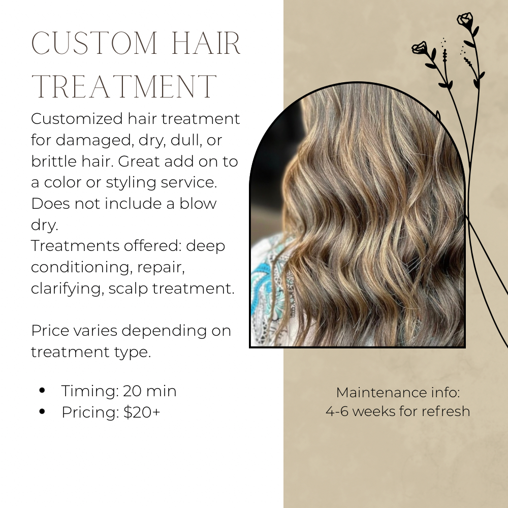Custom Hair Treatment at Carley’s Color Lounge in Fort Worth, TX