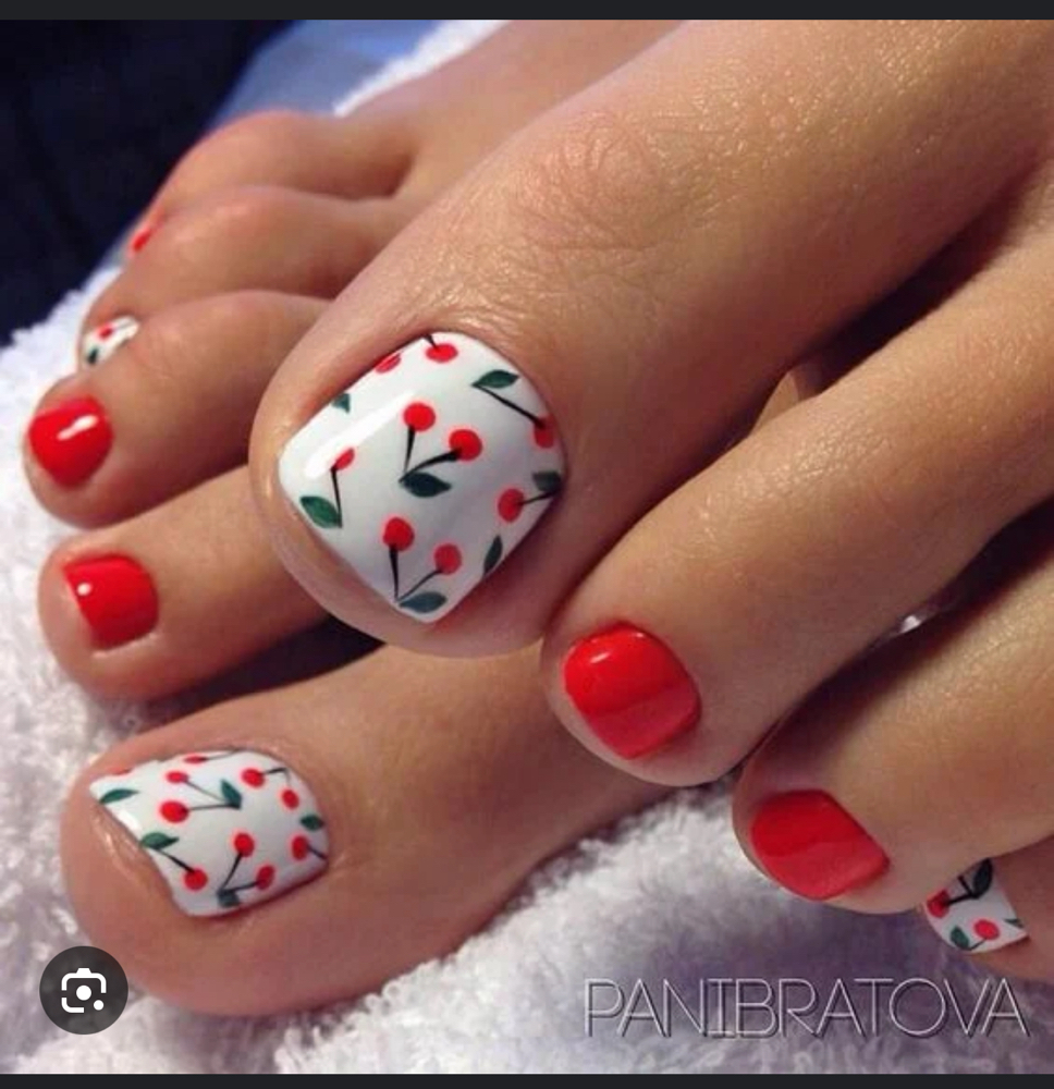 Spa Pedicure W/ Gel