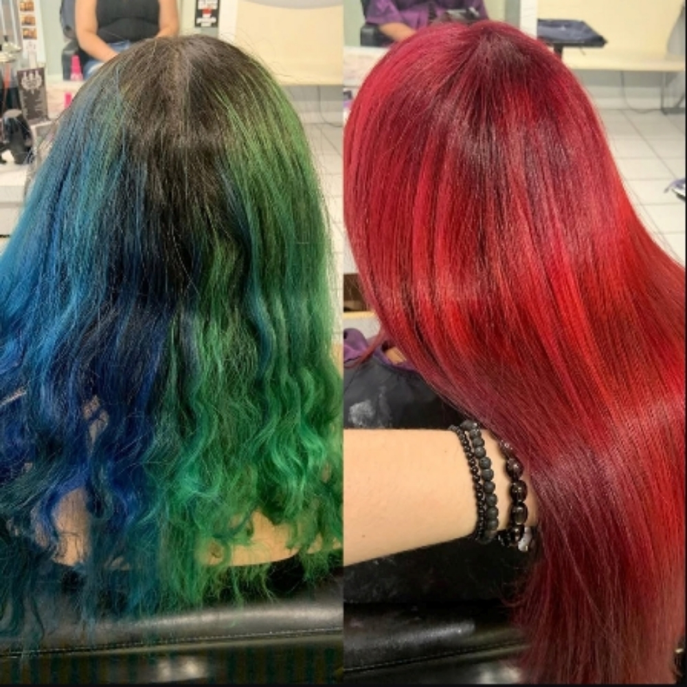 Color Correction at Melodramatic Hair in Chattanooga, TN