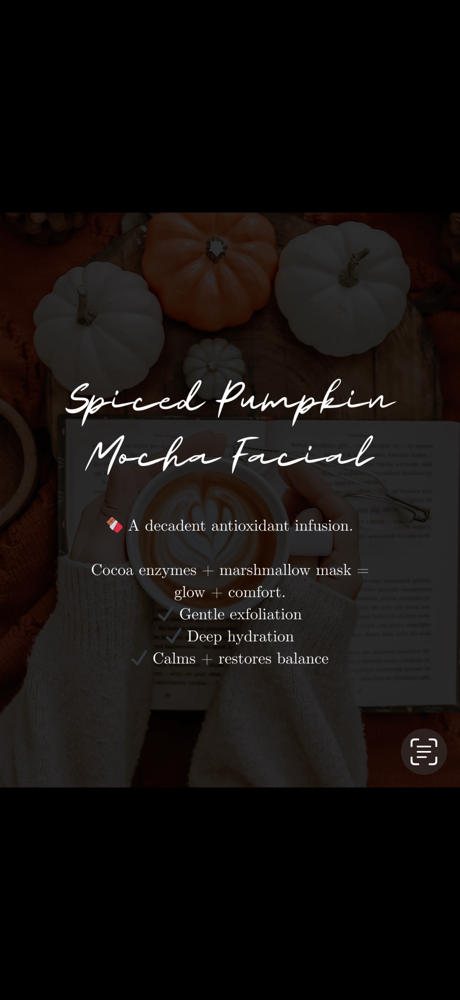 Spiced Pumpkin Mocha Facial