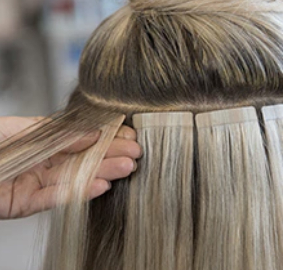 Tape in Hair Extension Installation