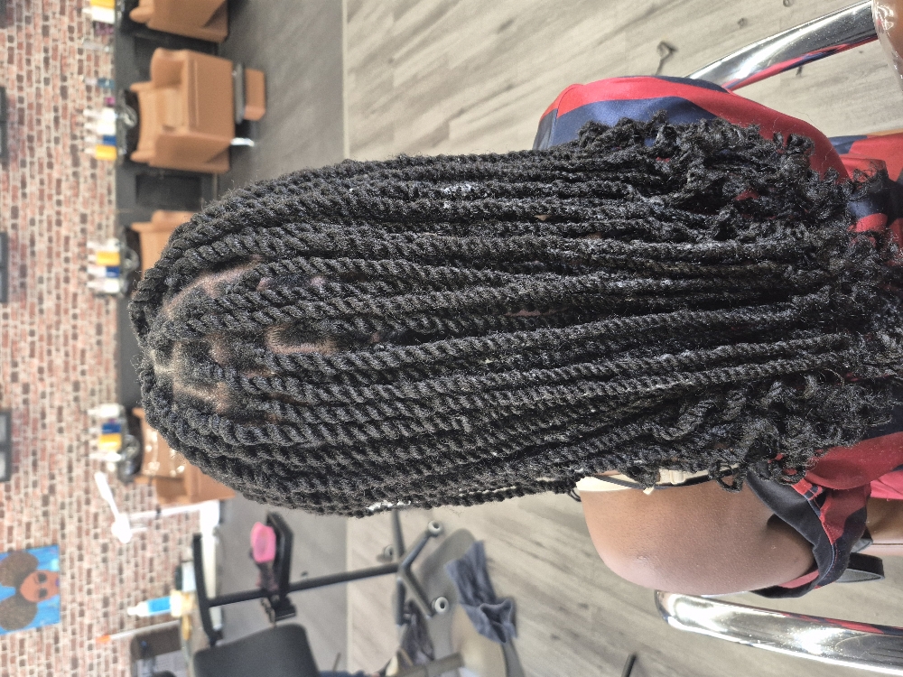 Double Strands W/ Hair Added