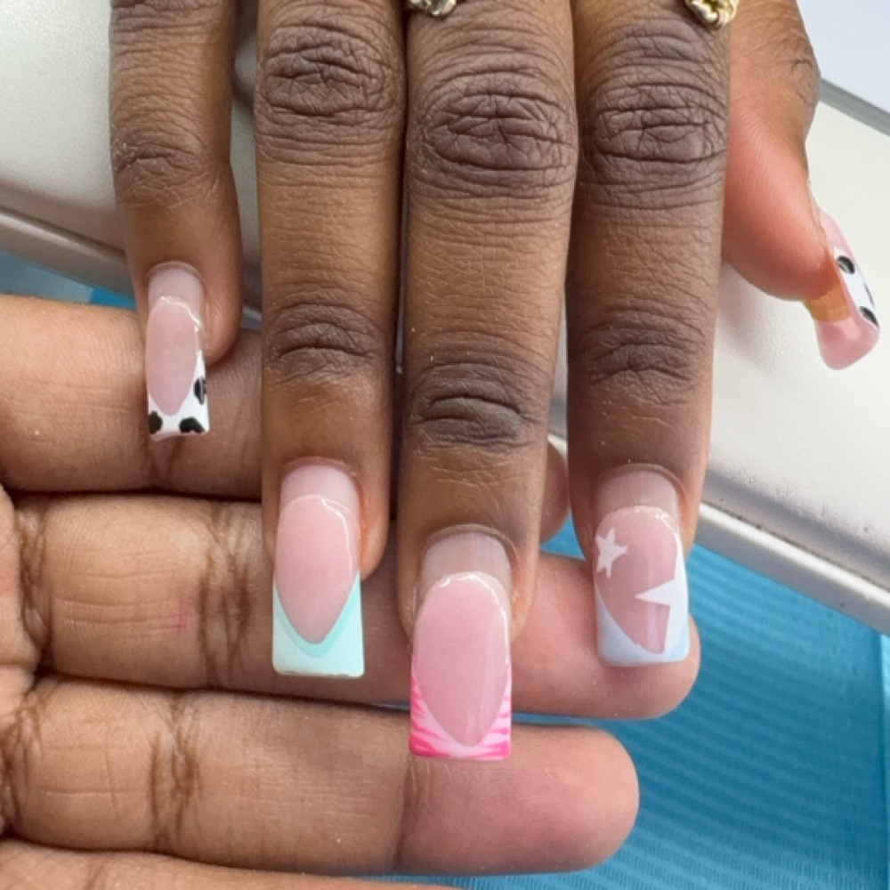 3 Week Fill at jczminsnails in Los Angeles, CA