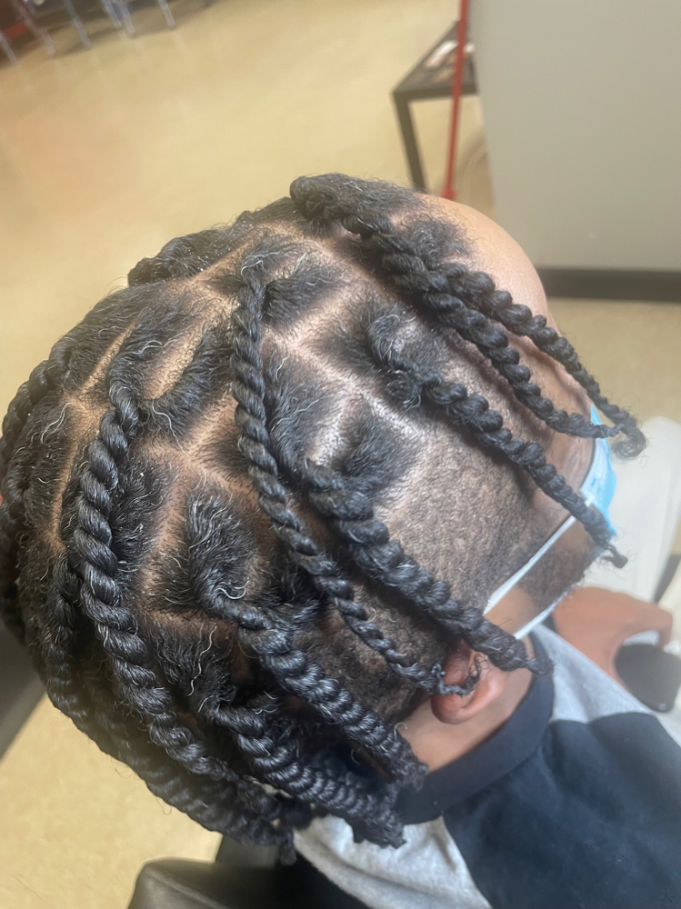 Retwist Or Two Strand W Cut