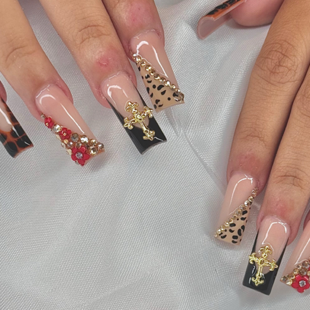 Full Set Long at Nailed By Linette in Palm Bay, FL