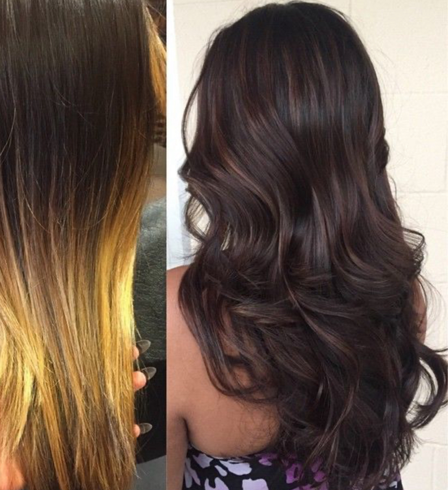 Hair Color Correction