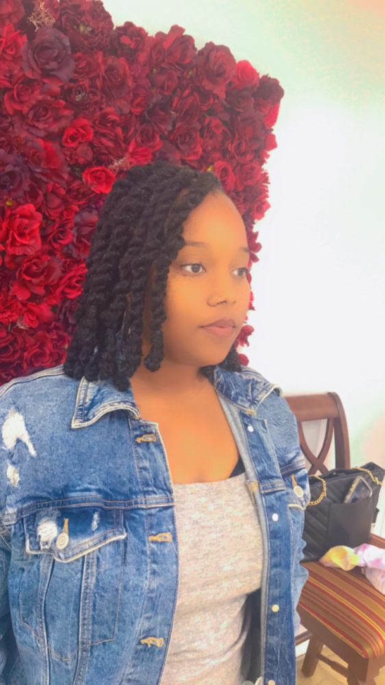 Marley Twists (over Locs) at HouseOfARAS Smith in Taft, OK