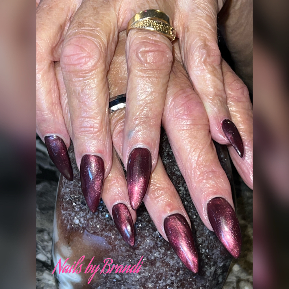 Sculpted Acrylic Long Full Set