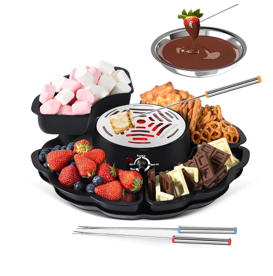 S'MORES & CHOCOLATE FONDUE SET
