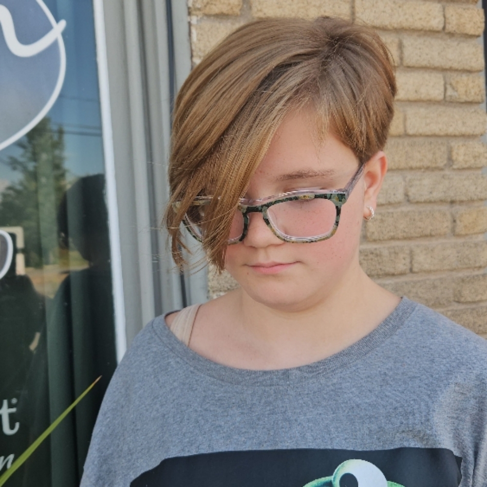 Christine Short Haircut at Salon 129 | The Crown Lounge in Sherrill, NY
