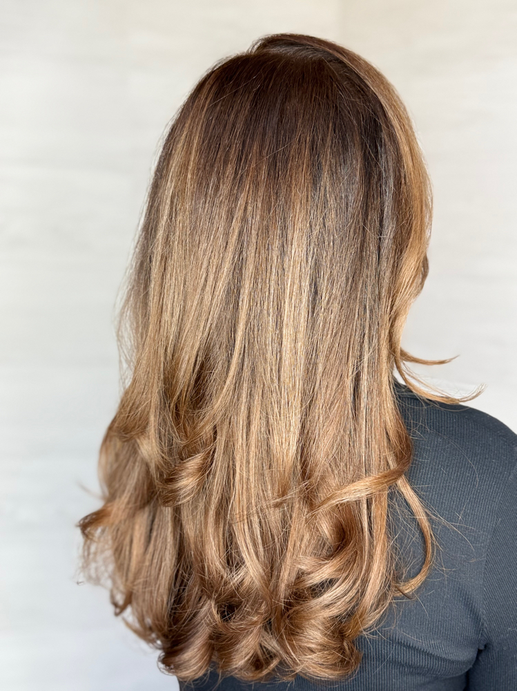 Balayage hair coloring at Hair by Selma in Bedford, NH