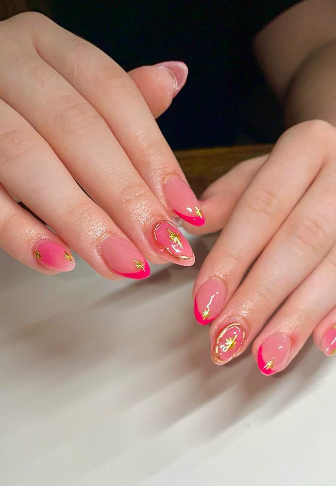Medium Acrylic Fill In at Nailsxk in Anniston, AL