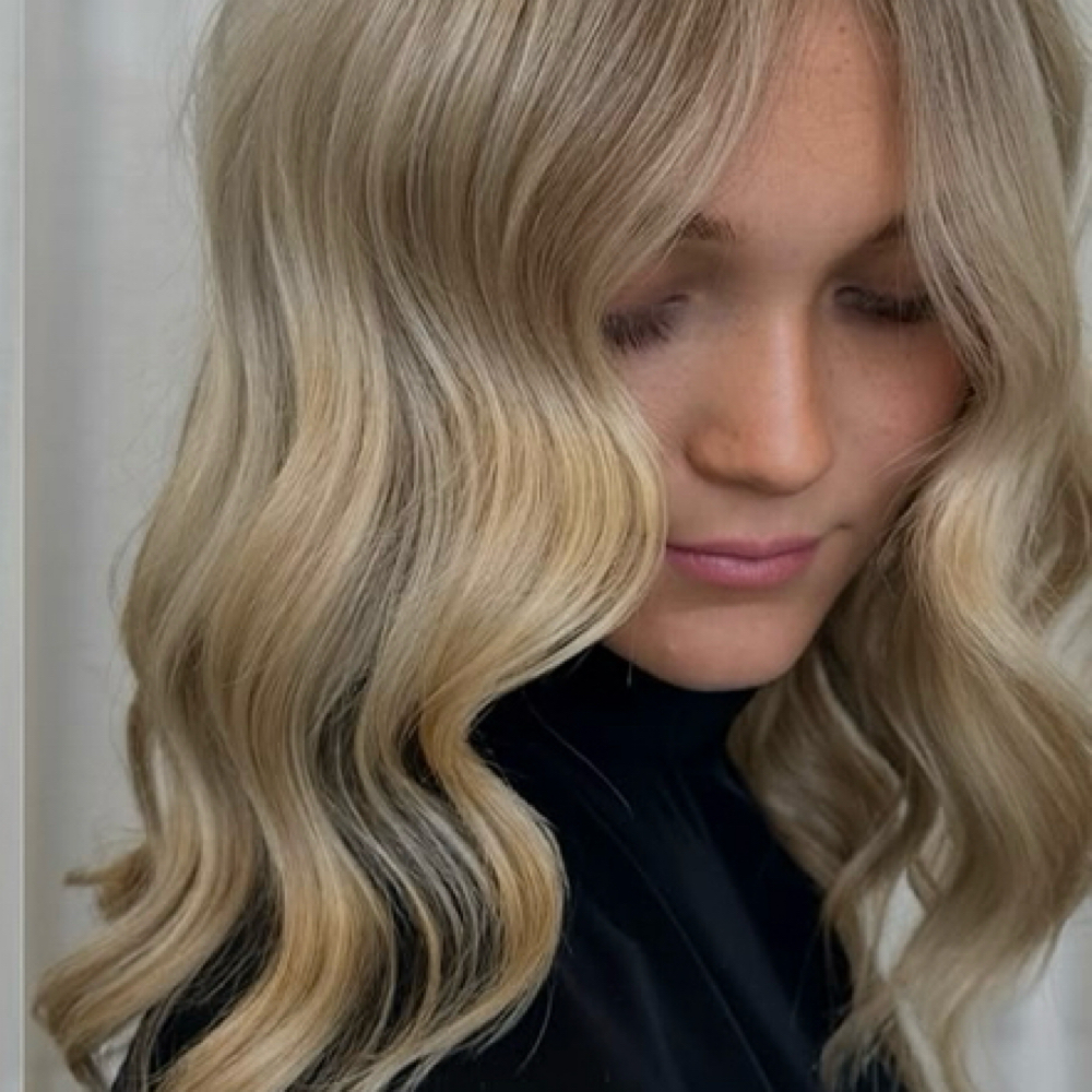 Root Retouch & Cut at Haley’s Hair Haven in San Antonio, TX