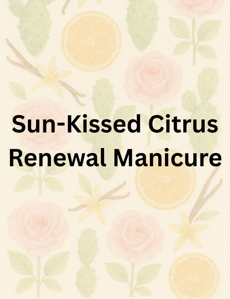 Sun-Kissed Citrus Manicure