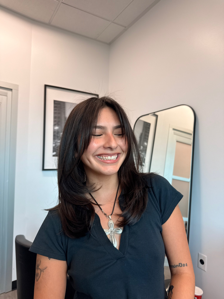 Haircut at Kaylinstreverhair in Aliso Viejo, CA