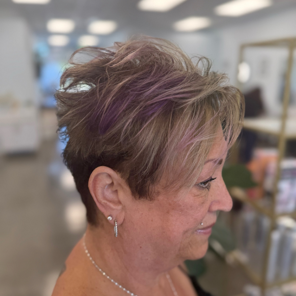 Signature Scissor Cut-Short Hair at Naome Salladay Calavera Luxe in Santa Clarita, CA