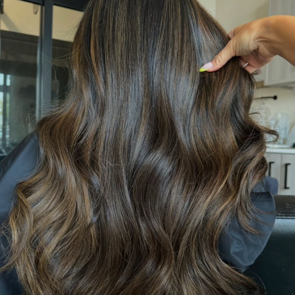 Single Process, Glaze & Blowout at melissaannehair in Wantagh, NY