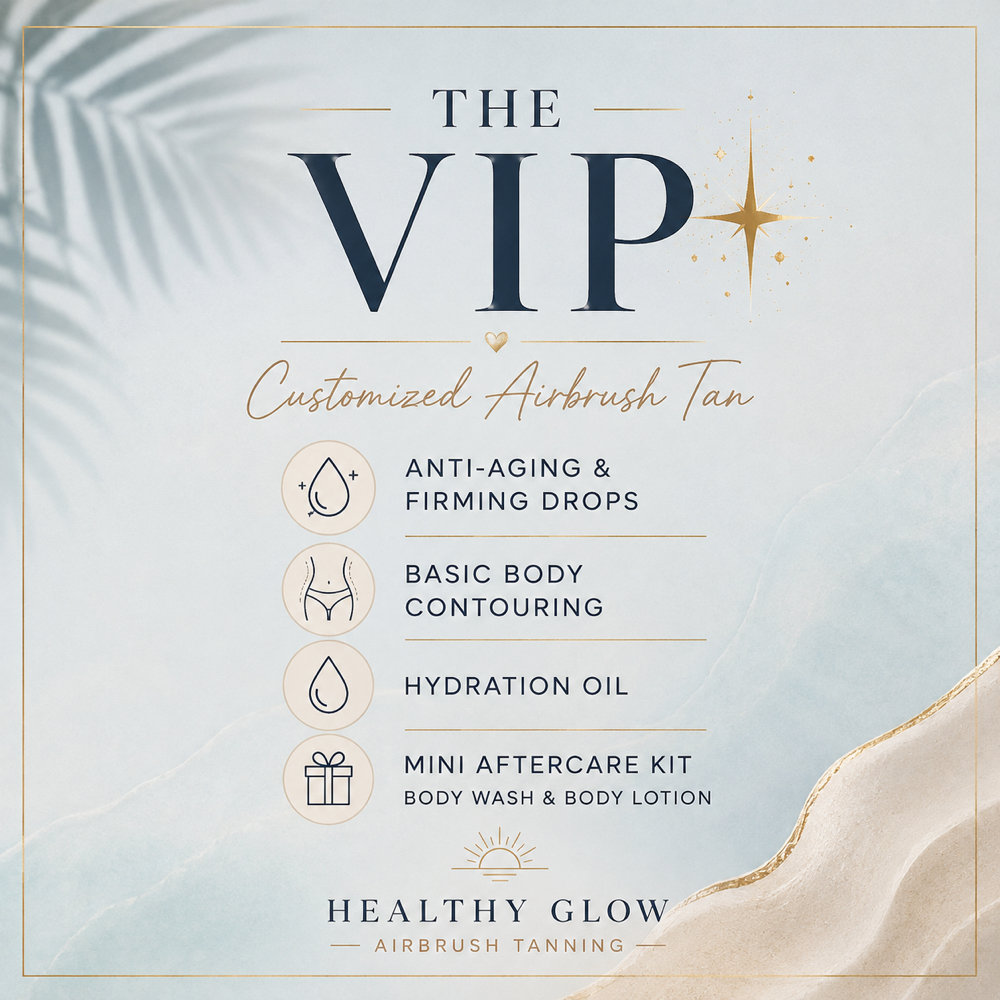 The VIP💫 at Healthy Glow Airbrush Tanning Jensen Beach in Jensen Beach Florida, FL