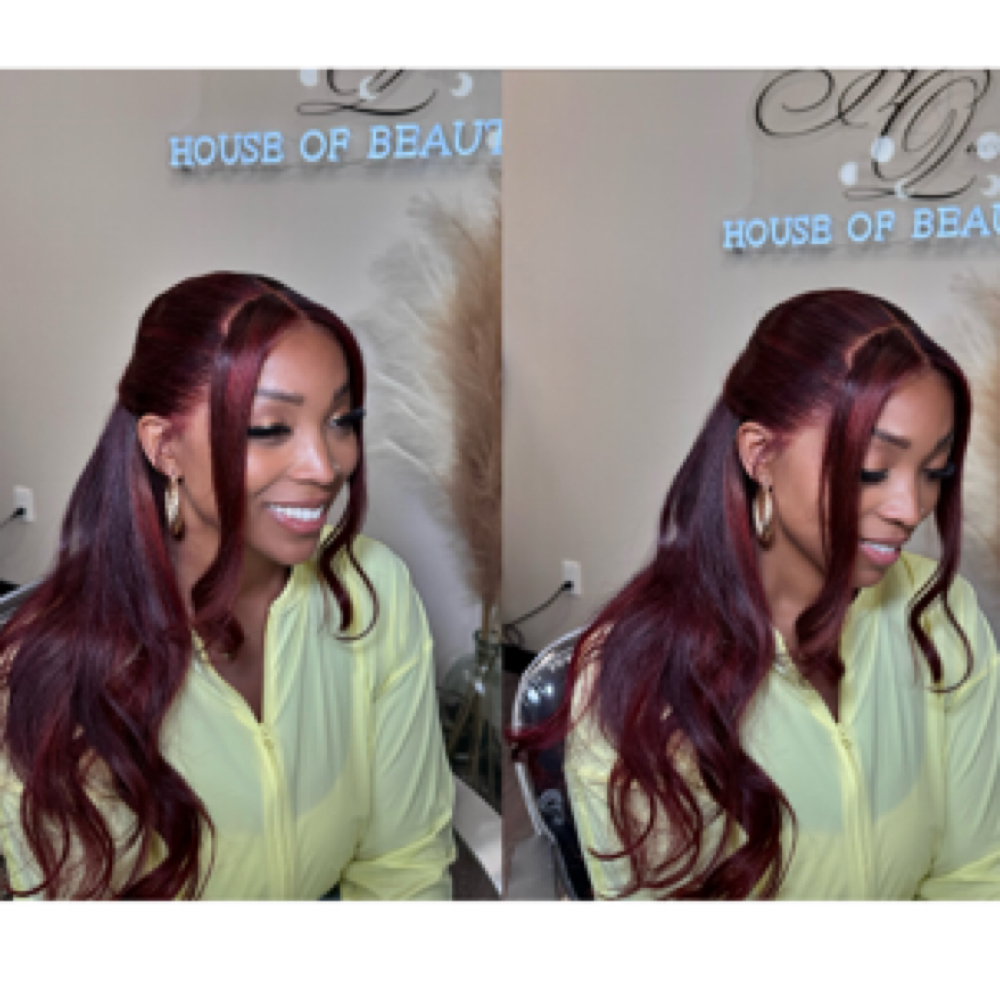 Frontal Sew-in at Hair Queen’s House of Beauty in Concord, NC