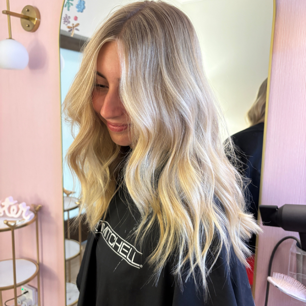 Full Foil Highlights at Three Little Birds Hair Salon in Columbia, SC