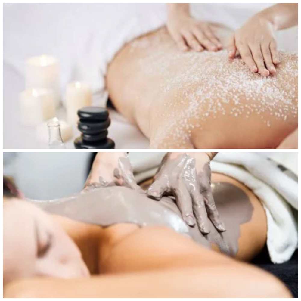 Back Scrub & Mud Enhancement at Bayou Glow, LLC in Larose, LA