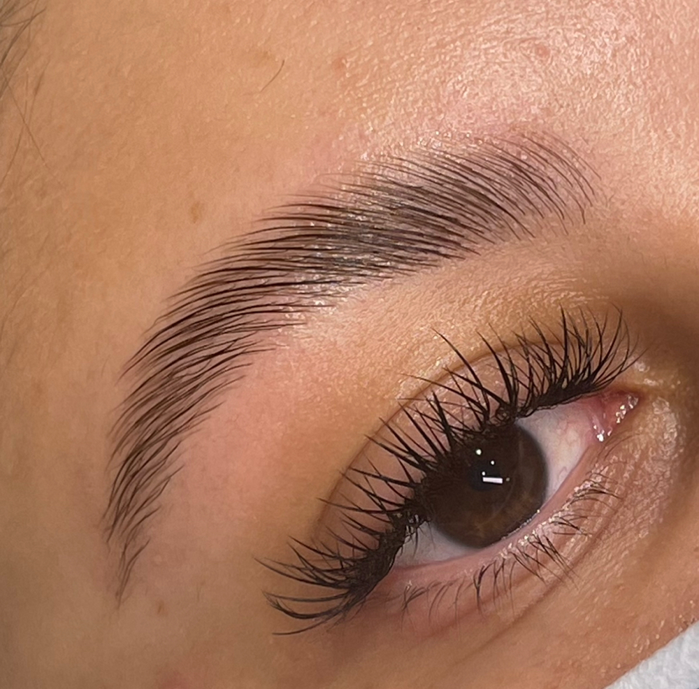 Brow Lamination + Brow Wax