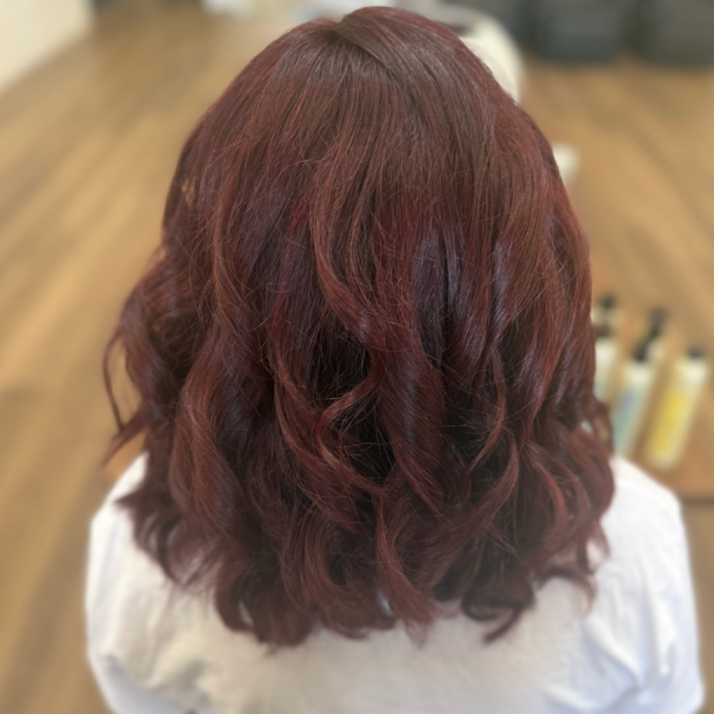 All Over Color at The Crown Room Head Spa & Hair Studio in Salem, OR